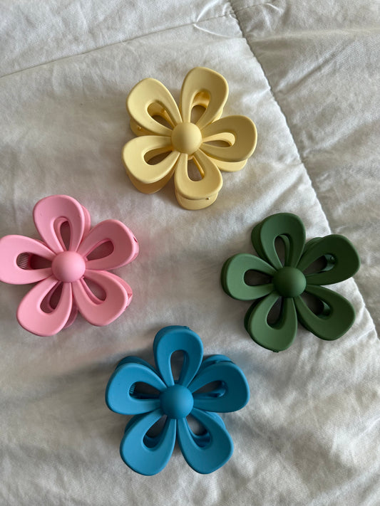 Luxe Flower Clips