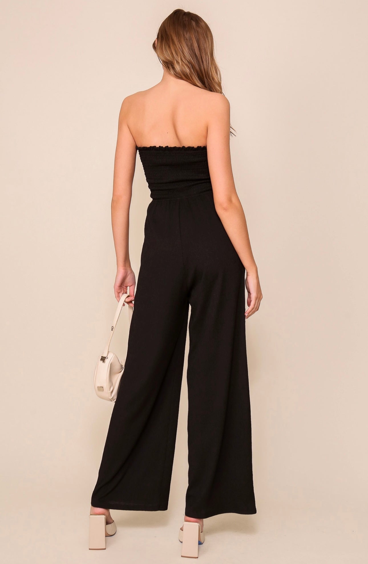 Luxe Smocked Jumpsuit