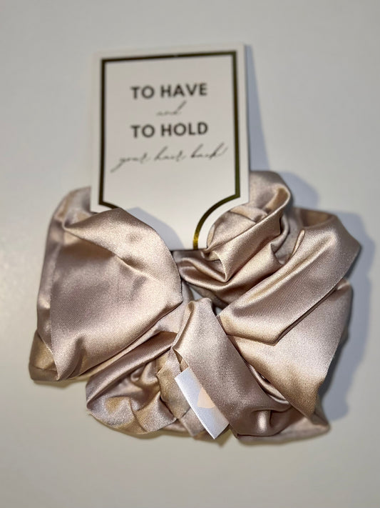 Luxe Silk Scrunchy